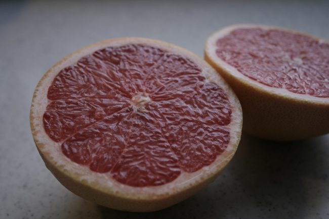 Grapefruit, scented candle tins, aromatherapy, relax 