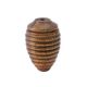 Carved wooden bee beehive light pull for bathroom décor to buy at PurpleSunrise.com Southend home and gift shop
