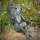 Thoughtful looking fairy figure by fairy stockist PurpleSunrise.com in at Southend home and gift