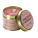 Grapefruit & Nectarine candle tin by bomb cosmetics stockist Under the Sun Southend