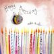 Happy Buzzday birthday card by Alex Clark