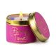 party time lily flame tin candle uk delivery