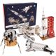 Make Your Own space mission vehicles. Four 3D space mission puzzles to complete
