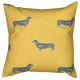 mustard-dachshund-hot-dog-cushion-cover