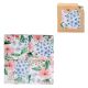 Primrose & Forget Me Not flower coasters by Gisela Graham