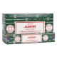 Satya jasmine incense sticks 15g box. Buy jasmine incense online at PurpleSunrise.com