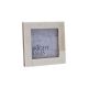 Square cream coloured bone photo frame for 3 x 3 inch picture, buy at PurpleSunrise.com home and gift Southend