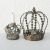 Antique Gold Crown Candle Holder Combo