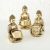 3 Gold Thai Buddha Tealight Holders
