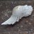 Large Silver Angel Wing Dish