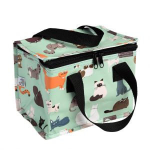Nine Lives Cats insulated lunch bag.