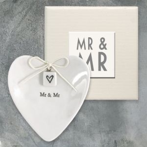 Male wedding Mr & Mr ring dish