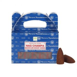 Nag Champa Satya Backflow Incense Dhoop Cones
