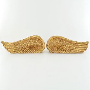 Gold Angel Wing Standing Decor
