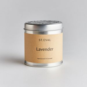 St Eval Scented Candle Tin- Lavender