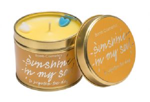Bomb Cosmetics Sunshine in my Soul Candle Tin