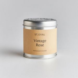 St Eval Scented Tin - Vintage Rose